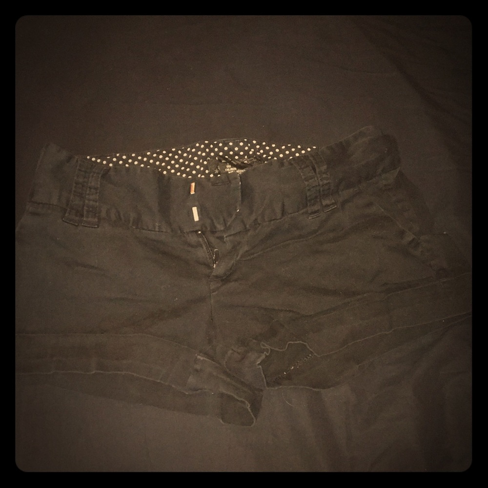 Size 3 Black Shorts
